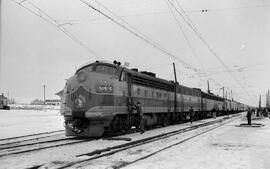 Great Northern Diesel Locomotive 309C at Othello, Washington, undated