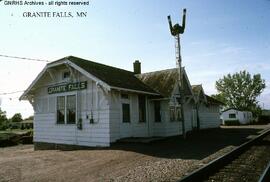 Great Northern Depot at Granite Falls, Minnesota, undated