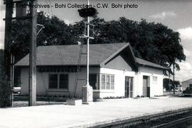 Great Northern Depot at Barnesville, Minnesota, 1970