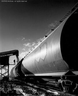 Great Northern Freight Car at Northgate, North Dakota, 1968