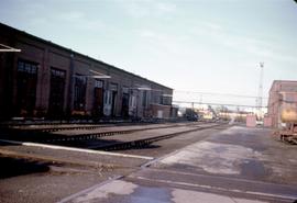 Great Northern Railway Freighthouse at Spokane, Washington.