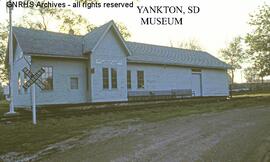 Great Northern Depot at Yankton, South Dakota, undated