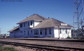 Great Northern Depot at New Rockford, North Dakota, 1980