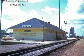 Great Northern Depot at Stanley, North Dakota, undated