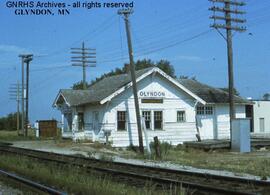 Great Northern Depot at Glyndon, Minnesota, undated