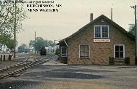 Great Northern Depot at Hutchinson, Minnesota, undated