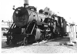 Great Northern Steam Locomotive 3014 at Dassel, Minnesota, 1946