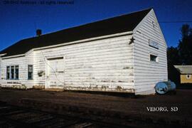 Great Northern Depot at Viborg, South Dakota, undated