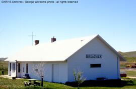 Great Northern Depot at Broadview, Montana, 1996