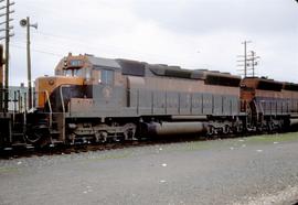 Great Northern Railway 411 at Spokane, Washington in 1968.