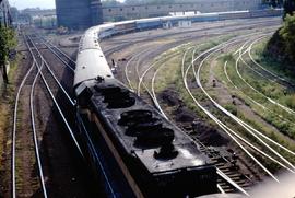 Great Northern Railway 332 at Minneapolis, Minnesota in 1969.