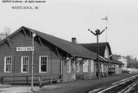 Great Northern Depot at White Rock, British Columbia, undated