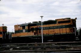 Great Northern Railway 2016 at Havre, Montana in 1969.