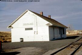 Great Northern Depot at Douglas, Washington, 1971