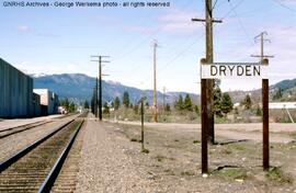 Great Northern Sign at Dryden, Washington, 1987