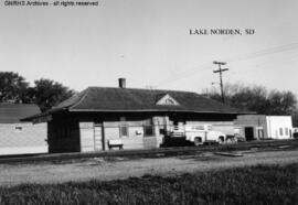 Great Northern Depot at Lake Norden, South Dakota, undated