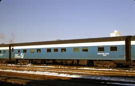 Great Northern Railway Passenger Car 1373 at Chicago, Illinois in 1970.