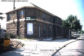 Great Northern Depot at Grand Forks, North Dakota, undated