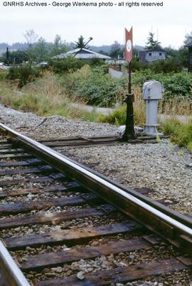 Great Northern Track at Marysville, Washington, 1982