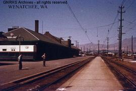 Great Northern Depot at Wenatchee, Washington, undated