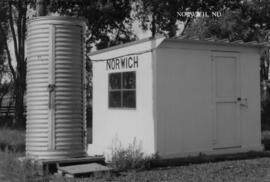 Great Northern Station Building at Norwich, North Dakota, undated