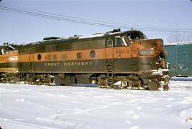 Great Northern Railway 464-A at Minneapolis Junction, Minnesota in 1970.