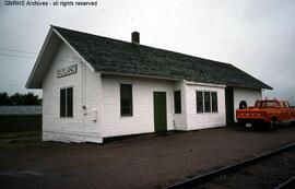 Great Northern Depot at Rutland, North Dakota, undated