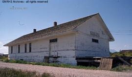 Great Northern Depot at Augusta, Montana, undated