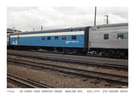 Great Northern Combination Passenger Car 1241, Rawlins, Wyoming, 1973