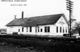 Great Northern Depot at Kelly Lake, Minnesota, undated