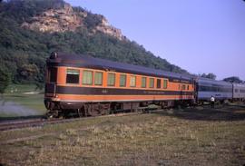 Great Northern Railway Passenger Car 1291 at La Crosse, Wisconsin in 1969.