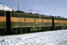 Great Northern Railway 365-B at Glacier Park, Montana in 1967.