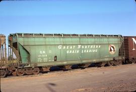 Great Northern Railway Hopper car 171315 at Pasco, Washington in 1974.