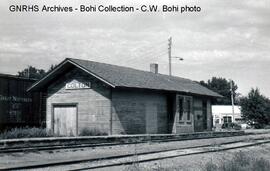 Great Northern Depot at Colton, South Dakota, 1967