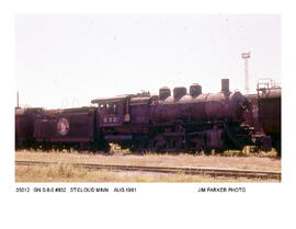 Great Northern Steam Locomotive Number 832, Saint Cloud, Minnesota, 1961