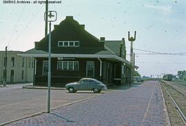 Great Northern Depot at Rugby, North Dakota, undated