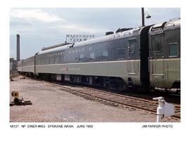 Northern Pacific Passenger Car Number 453, Spokane, Washington, 1969