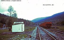 Great Northern Station Building at Meadows, British Columbia, undated