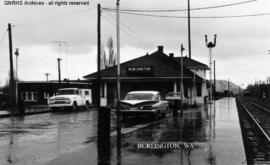 Great Northern Depot at Burlington, Washington, undated