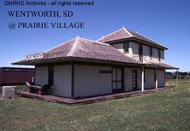 Great Northern Depot at Wentworth, South Dakota, undated