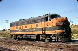 Great Northern Railway 464-D at Blaine, Washington in 1967.