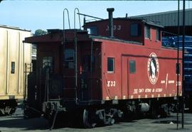 Great Northern Railway Caboose X-24.