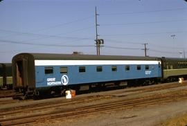 Great Northern Railway Passenger Car 1370 at Seattle, Washington in 1970.