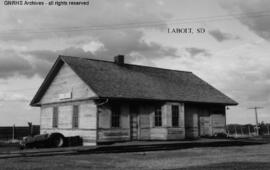 Great Northern Depot at Labolt, South Dakota, undated