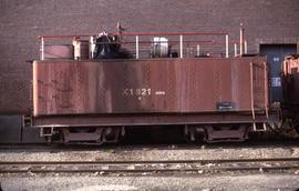 Great Northern Railway Water car X1821 at Wenatchee, Washington in 1982.