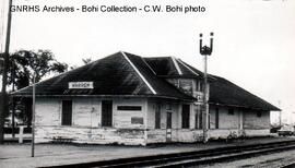 Great Northern Depot at Warren, Minnesota, 1969