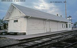 Great Northern Depot at Hutchinson, Minnesota, undated