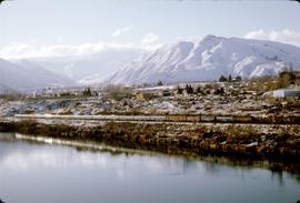 Great Northern Railway Train 31 Empire Builder near Wenatchee, Washington in 1970.