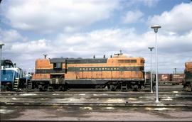 Great Northern Railway 630 at Havre, Montana in 1969.