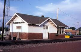 Great Northern Depot at Floodwood, Minnesota, 1980